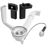 Aquade Siebkorbventil 114mm mit Excenterventil Raumschaffer und Überlauf