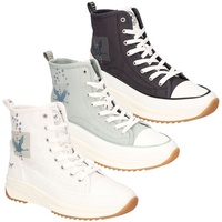 Mustang Damen 1458-501, High Top Sneaker, weiß, 40 EU - 40 EU