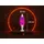 Blulaxa LED Lavaleuchte Rosa/Lila