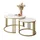 lookway LORI Gold Glas 70 x 47 cm