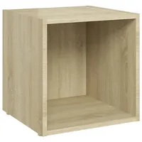 VidaXL TV-Schrank Sonoma-Eiche 37x35x37 cm Holzwerkstoff