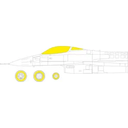 Eduard F-16A MLU 1/48 KINETIC