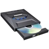 7-in-1 Externes Blu-Ray-Laufwerk, externe Blu-Ray-Laufwerke, blauer Raydvd-Player, tragbarer CD/DVD-Brenner, Lesegerät mit SD-Kartenleser, USB 3.0 für Desktop-PC, Windows, Linux, OS, Apple Mac