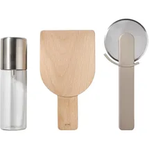 ZONE Denmark Pizzaset singles soft taupe (3er-Set)