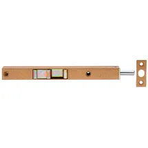 GAH Alberts Alberts Rohrkantriegel mit Schieber 17x160mm, Hub15mm Stahl, limba