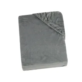 MONT CHALET Spannbettlaken Mikrofaser 140 x 200 cm grau