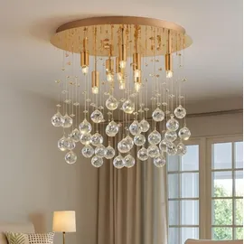 Ideal Lux Moonlight 8 G9 gold