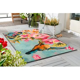 Wash+Dry by Kleen-Tex Fußmatte »Bloomibri«, rechteckig bunt