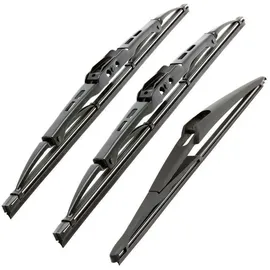 Recambo SCHEIBENWISCHER VORNE + HINTEN kompatibel für RENAULT CLIO | BJ 1998-2009 (3er Set: 525mm / 450mm / 300mm)