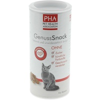 PHA Katze, Belohnungssnack für Katzen, Trockenfutter in Herz- und Zahnform, Ohne Zucker, 40 g Dose