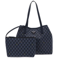 GUESS Damen Shopper Vikky Blue Logo