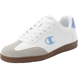 Sneaker CHAMPION "PRESTIGE MIX MATERIAL", Gr. 36, wht, pwb, gum, sportlich, Schuhe