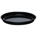 RIESS 0648-022 Pizzablech 28 cm, schwarz