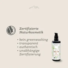 AllgäuQuelle Naturprodukte AllgäuQuelle BIO Körperöl Allgäuer Erfrischung Öl 100 ml