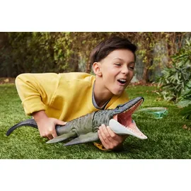 Jurassic World Rebirth Feature Mosasaurus 22 cm - Grün/Grau