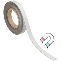 Maul Magnetband weiß 2,0 cm x 10,0 m, 1 Rolle