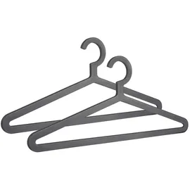 Songmics Kleiderbügelset, Schwarz, Metall, 45 cm, Garderobe, Kleiderbügel