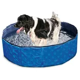 Karlie Doggy Pool Hundepool Blau 30 cm