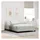 vidaXL Boxspringbett 160 x 200 cm Hellgrau