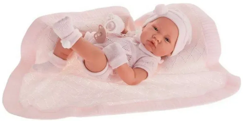 Reborn-Puppe Antonio Juan 50064 Rosa, 42 cm – Detailreich & Liebevoll