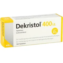 DEKRISTOL 400 I.E. Tabletten 100 St