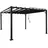 Mendler Pergola HWC-L40 3 x 3 m Grau