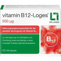 Dr. Loges Vitamin B12-Loges 500 μg Kapseln 180 St.