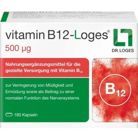 Dr. Loges Vitamin B12-Loges 500 μg Kapseln 180 St.