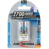 Ansmann Akku 2700 Mignon AA 2500 mAh