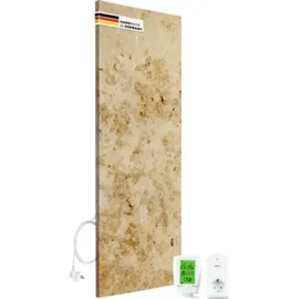 marwona Infrarot Natursteinheizung Lymonit 800 W Beige