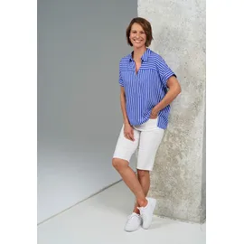 Betty Barclay Klassische Bluse Blau/Weiß 44