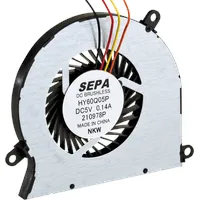 SEPA HY60Q05PSE04A Radiallüfter 5 V/DC 4.1 m3/h (L x B x H) 60.9 x 5 x 56.4mm