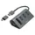 Hama USB-Hub/Kartenleser 5 Ports 3x USB-A, SD microSD, inkl. USB-C-Adapter