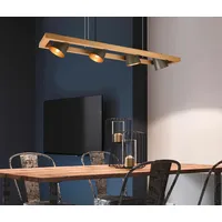 Trio Pendelleuchte Bell nickel antik