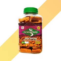 Indische Cracker mit Zwiebel - Onion Murukku - Gramarhein - 200.0g