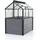 Vitavia Hochfrühbeet Gaia Jumbo ESG 4 mm Granit-Schwarz 83 cm x 122 cm x 135 cm