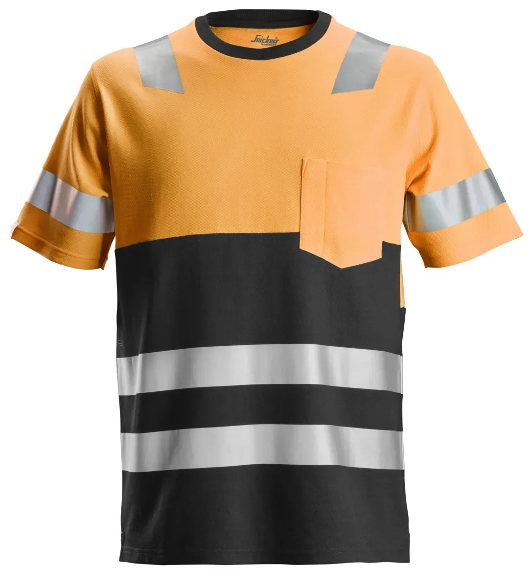 Snickers Workwear T-Shirt Hight-VIS Kl.1 25345504004