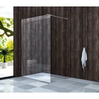 Alphabad Walk-in-Dusche 8 mm Duschtrennwand TANDARE 140 x 200 cm