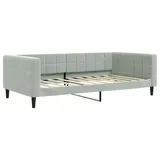vidaXL Tagesbett 100 x 190 cm Hellgrau