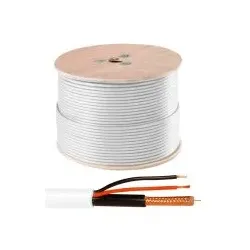 ABUS KA9001 Video-Kombi-Kabel 100m Ring RG59 Strom und Videosignal CCTV