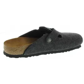 Birkenstock Boston Wool Narrow Hausschuhe (Größe 36, grau)
