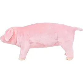 vidaXL Plüschtier Schwein 34 cm Rosa