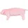 vidaXL Plüschtier Schwein 34 cm Rosa