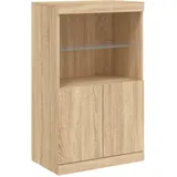 vidaXL Sideboard 60,5 x 100 x 37 cm Braun