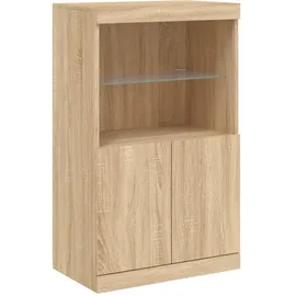 vidaXL Sideboard 60,5 x 100 x 37 cm Braun