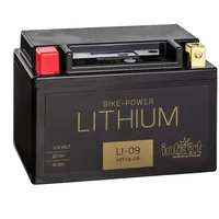 Intact LI-09 Bike-Power 3Ah Lithium Motorradbatterie HJTX9-FP,