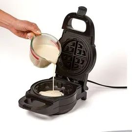 Media Shop PowerXL Waffle Star - Waffeleisen für gefüllte Waffeln 18cm - Schwarz