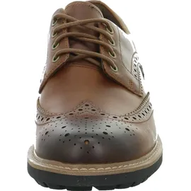 CLARKS Herren Batcombe Wing Derbys, Braun (Dark Tan Lea), 40 EU