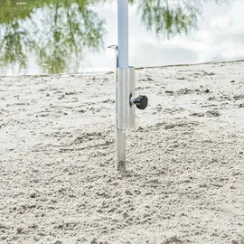 PRO PLUS ProPlus 360815 Rasendorn 50cm Ø35mm f. Sonnenschirme, Wäschespinnen, etc. 1St, Silber, 500x50x50mm