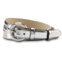 Nicowa Gürtel LUNAWI mit Strass-Schnalle   Damen 